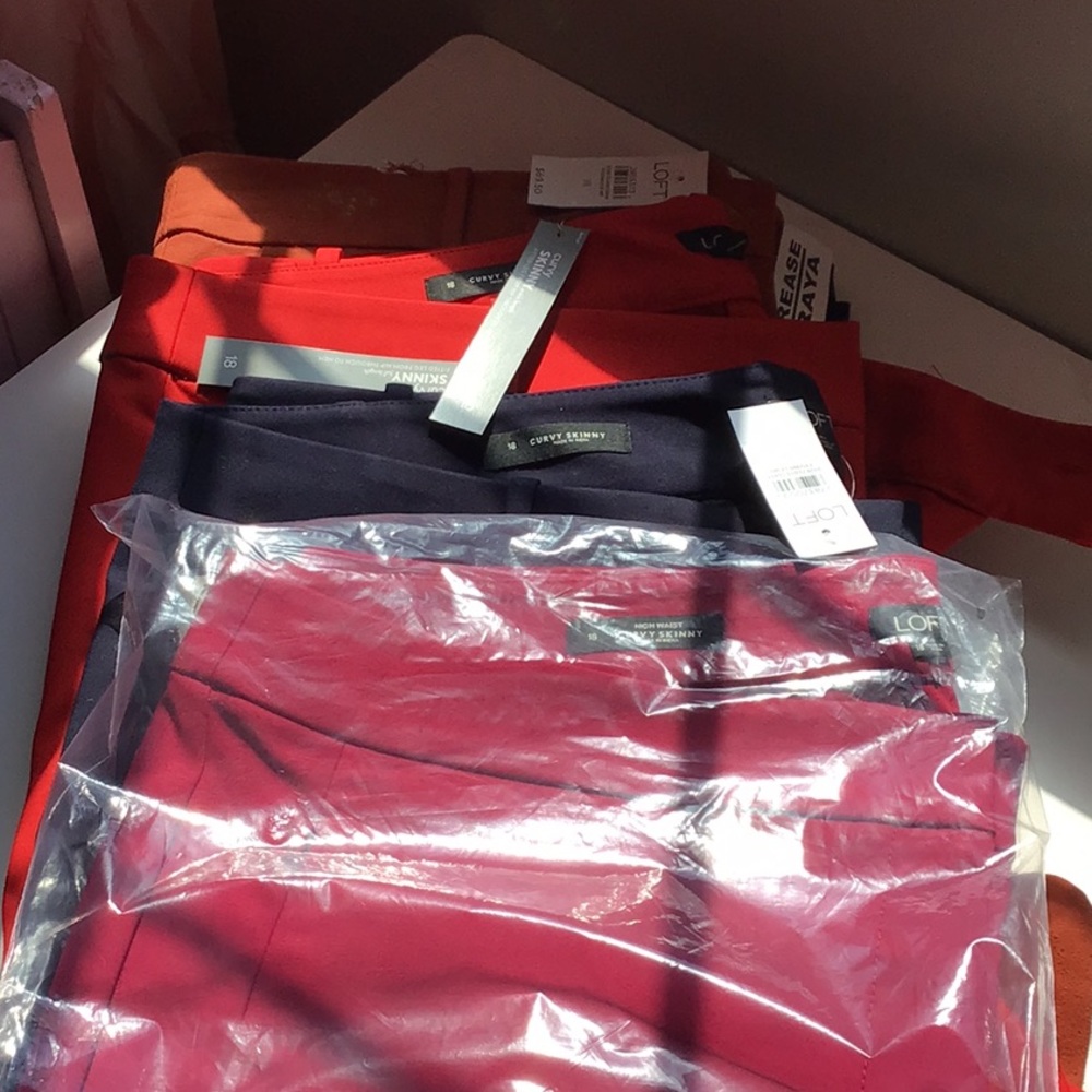 Loft Pants Bundle NWT